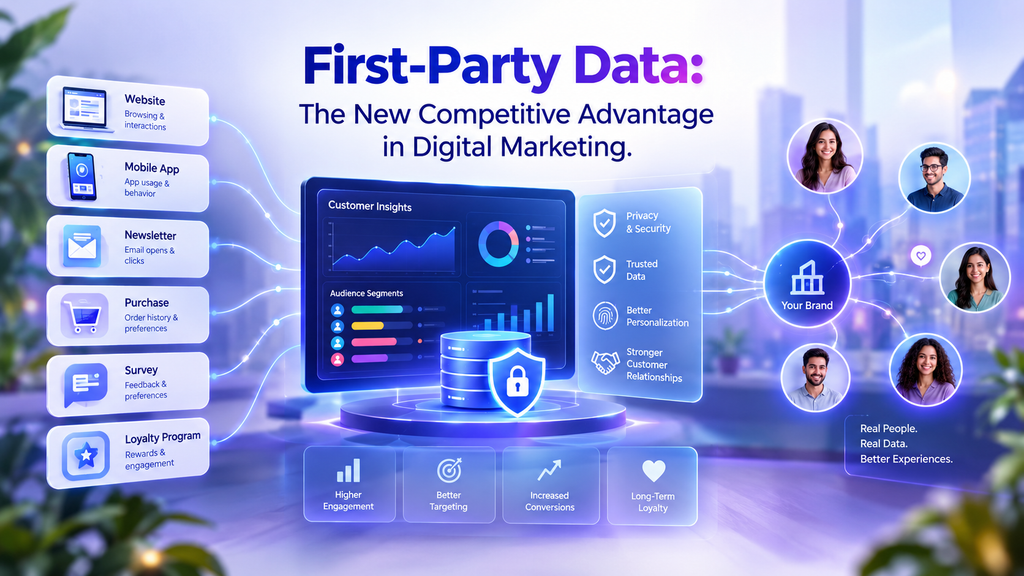 First-party data strategy in digital marketing